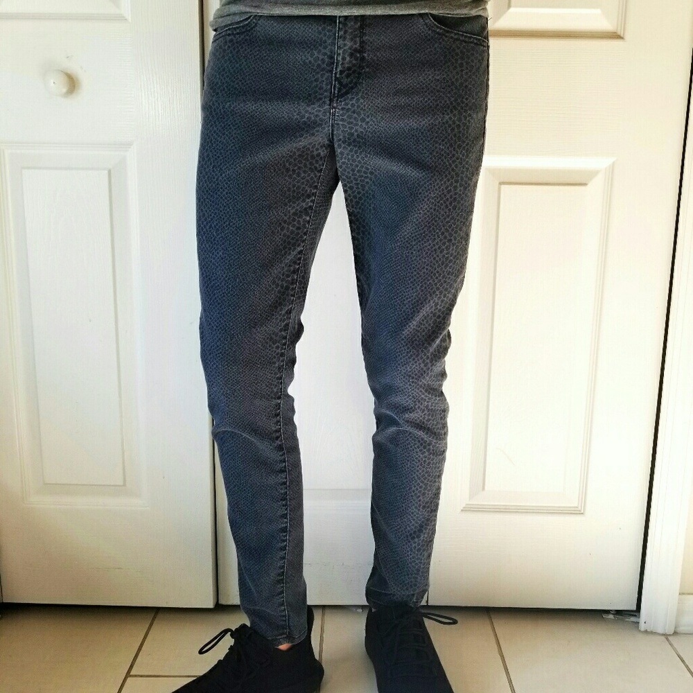 Gap Snakeskin Jeans